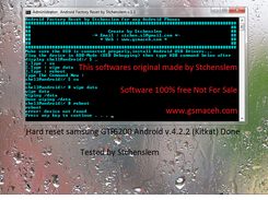 Hard reset Samsung Android 4.2.2