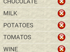 Shopping List Screenshot 1