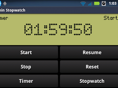 Android: Stopwatch (beta) Screenshot 6