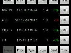 Android Virtual Stock Market Screenshot 3
