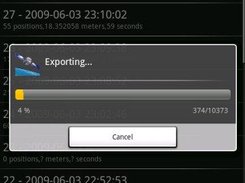 Exporting all trip