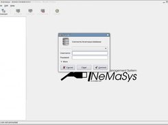Login screen