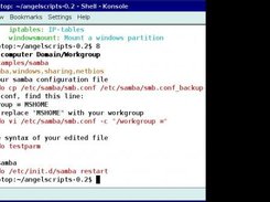 angel to change smb workgroup (samba)