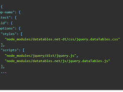Angular DataTables Screenshot 1