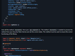 Angular Lib for OpenID Connect & OAuth2 Screenshot 1