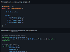 Angular ng-select Screenshot 1