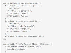 angular translate Screenshot 1