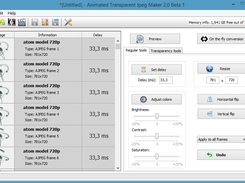 Animated Transparent Jpeg Maker Screenshot 1