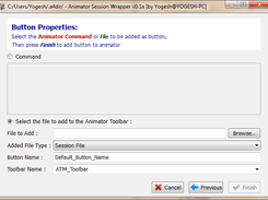 Final Toolbar and Button