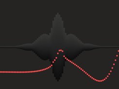 Screenshot of animation sample on animejs.com