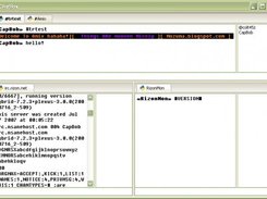 Shot of the Irc Chatscreen, Aui.Notebook = Very Nice