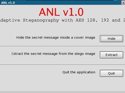 The screenshot of the main screen