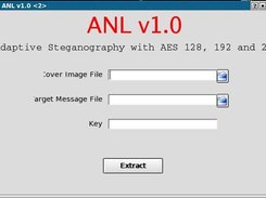 The screenshot of the extract screen