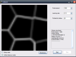 Kohonen net. - clustering