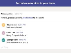 Introduce new hires to your team