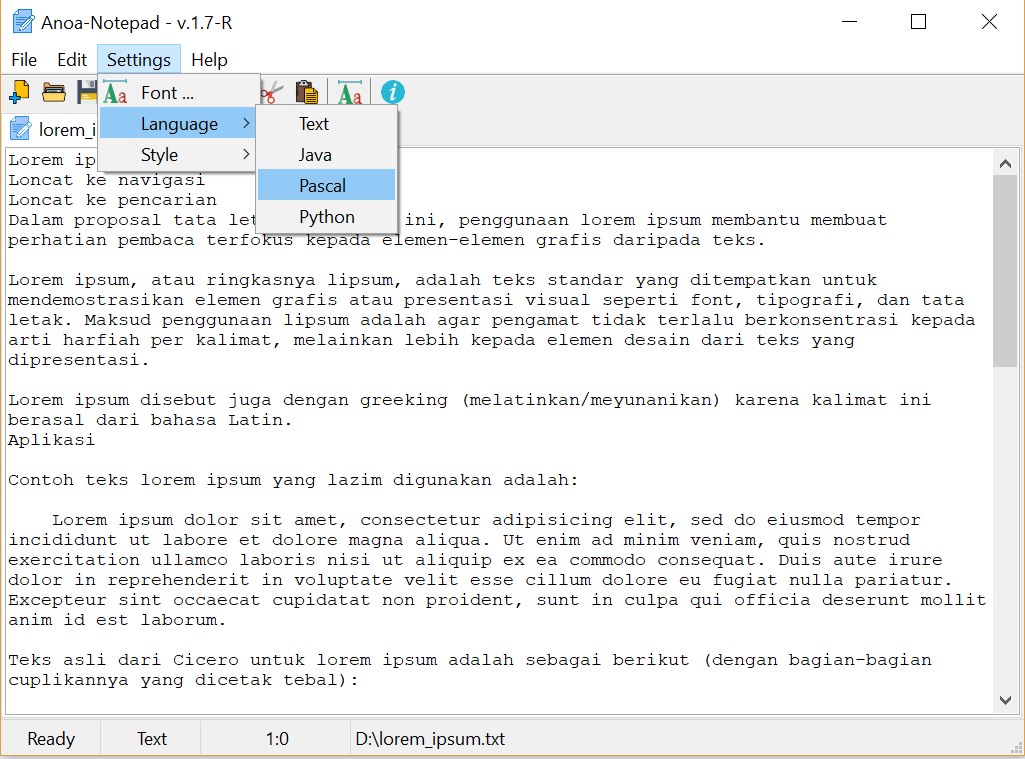 Anoa Notepad Download Sourceforge Net