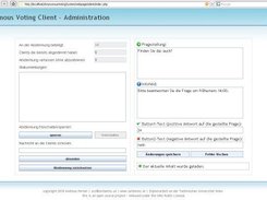 Administration-Frontend GUI