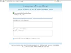 Client-Webpage (containing a received message)