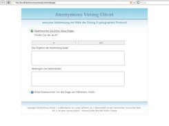 Client-Webpage (after startup)