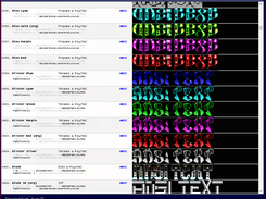 ANSI Font Selection