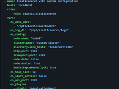 ansible-elasticsearch Screenshot 2
