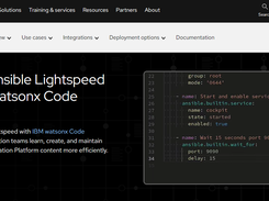 Ansible Lightspeed Screenshot 1