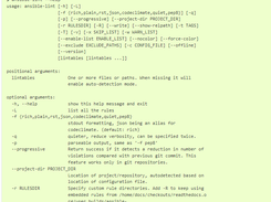 Ansible-lint Screenshot 1