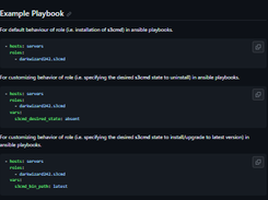 Ansible Role s3cmd Screenshot 1