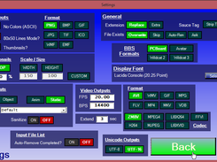 Settings Screen