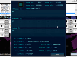 Unicode Character Sets / Character Details