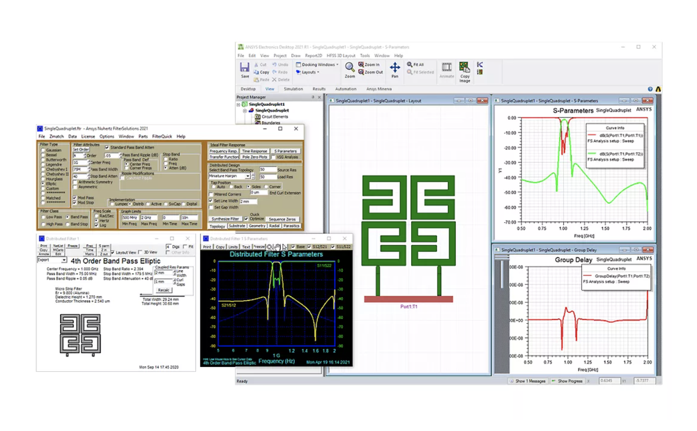 Ansys Nuhertz FilterSolutions Screenshot 1