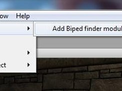 Biped part finder