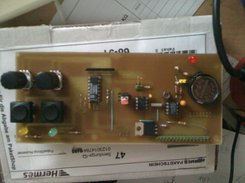 IIC-linked Control panel with RTC and a socket for the 4x20 LCD