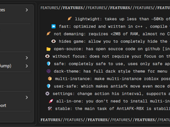 UI | Features