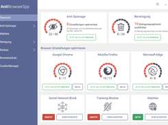 AntiBrowserSpy Screenshot 1
