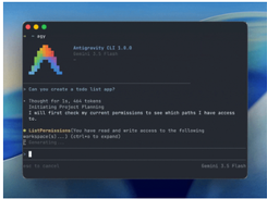 Antigravity CLI Screenshot 1