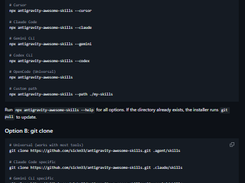 Antigravity Awesome Skills Screenshot 1