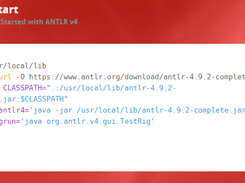 ANTLR Screenshot 1