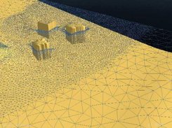 ANUGA - Hydrodynamic Modeling Screen Shots 1
