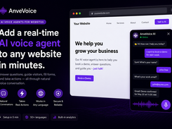 Add a real-time AI voice agent to any website in minutes — one line of JavaScript, no rebuild required.