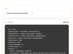 AnyCrawler Screenshot 1