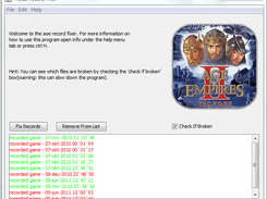 AOE Rec Fixer Screenshot 1