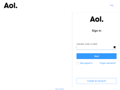AOL Mail Screenshot 1