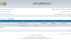 Avatar On Memberlist Screenshot 4