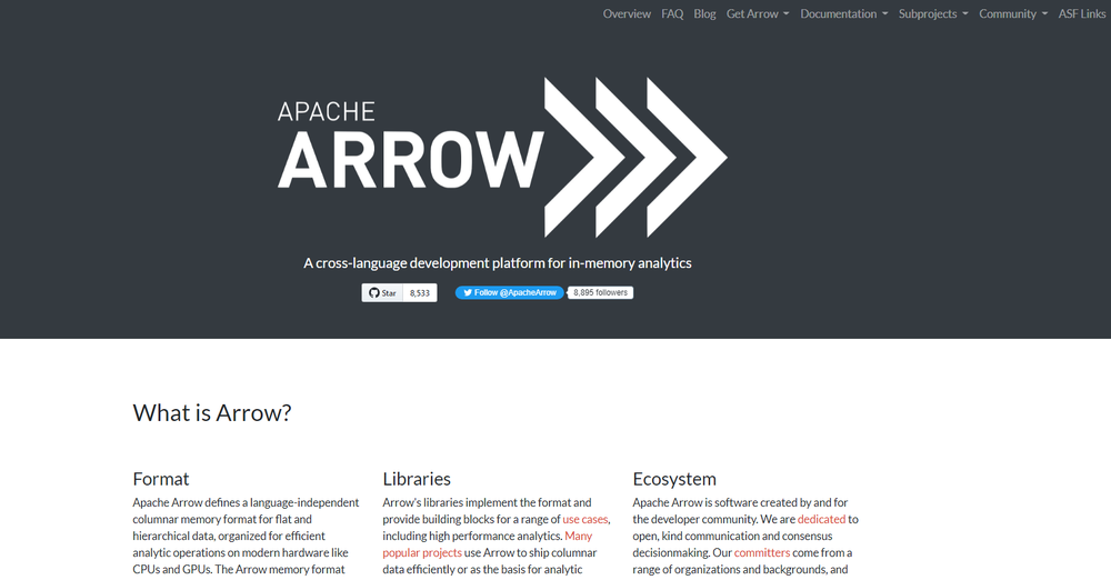 Apache Arrow Screenshot 1