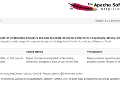 Apache Bigtop Screenshot 1