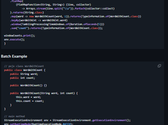 Apache Flink Screenshot 1