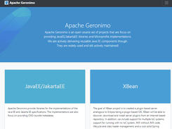 Apache Geronimo Screenshot 1