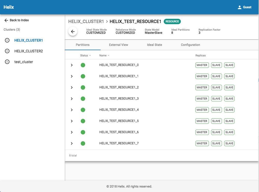 Apache Helix Screenshot 1