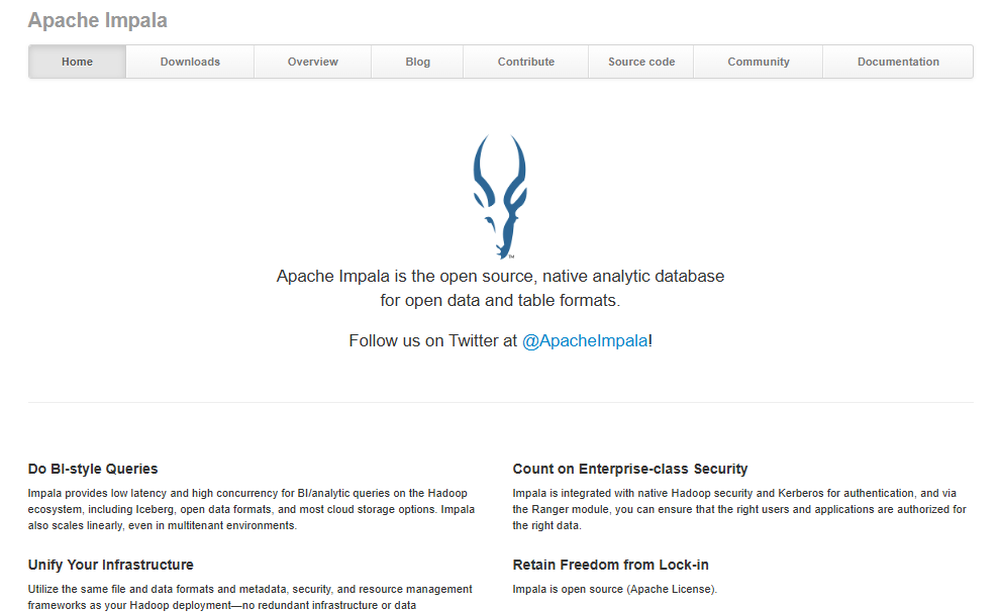 Apache Impala Screenshot 1